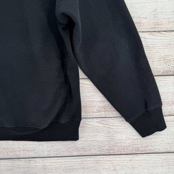 Vintage Steve & Barry's POW MIA Hoodie Sweatshirt‎ Men's Small Black Embroidered - Picture 13 of 13